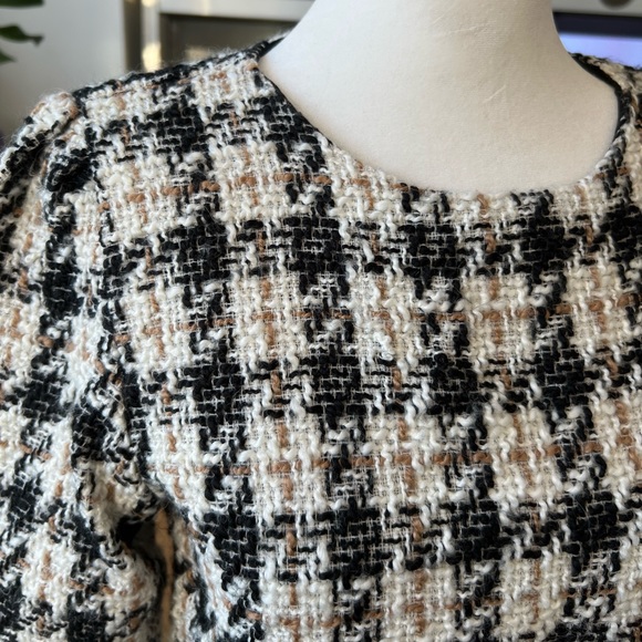 Zara Tweed peplum top - Picture 2 of 6